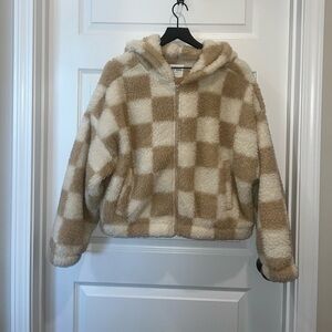 Wild Rose Los Angeles Full Zip Hooded Jacket